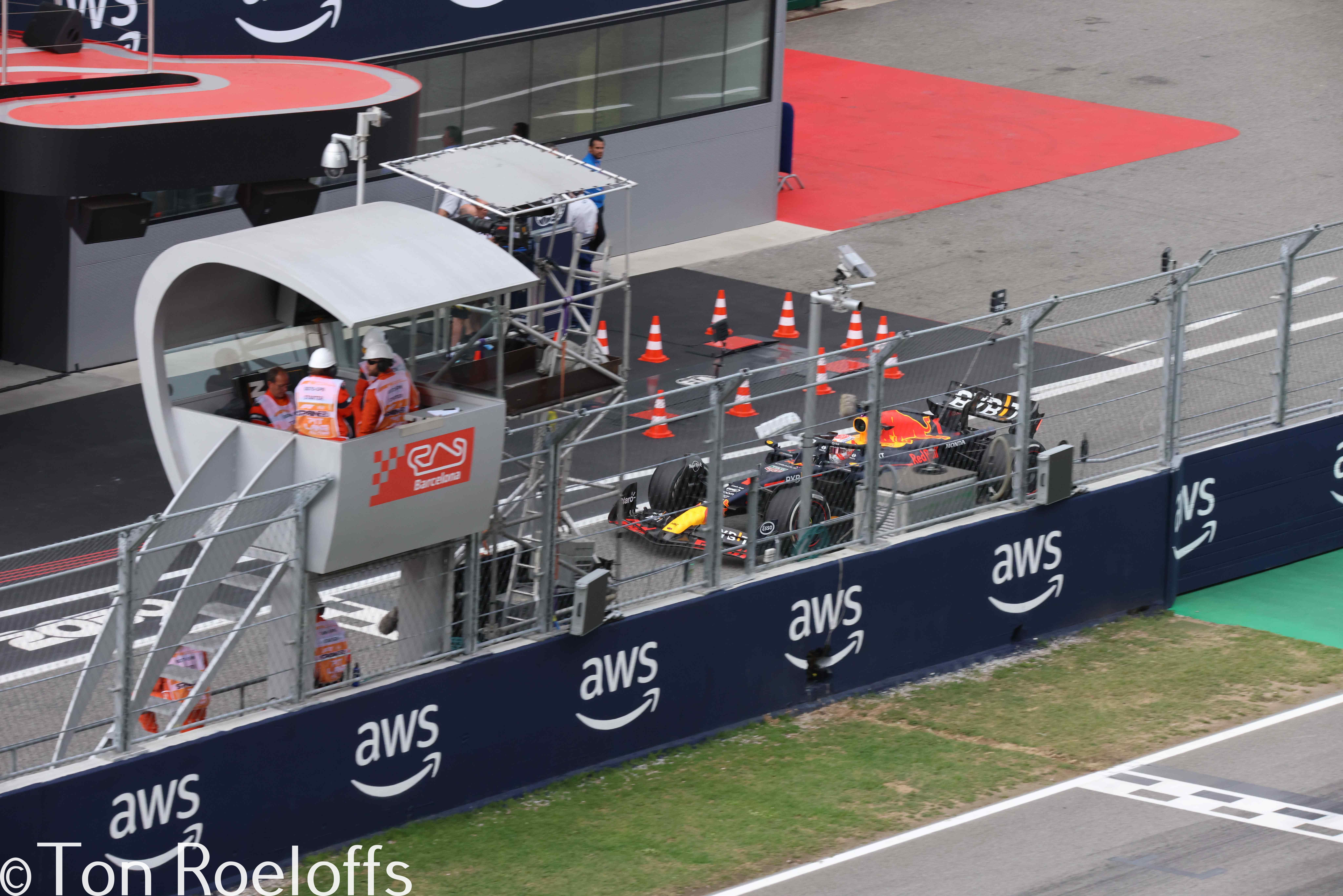 Vettel verremt zich